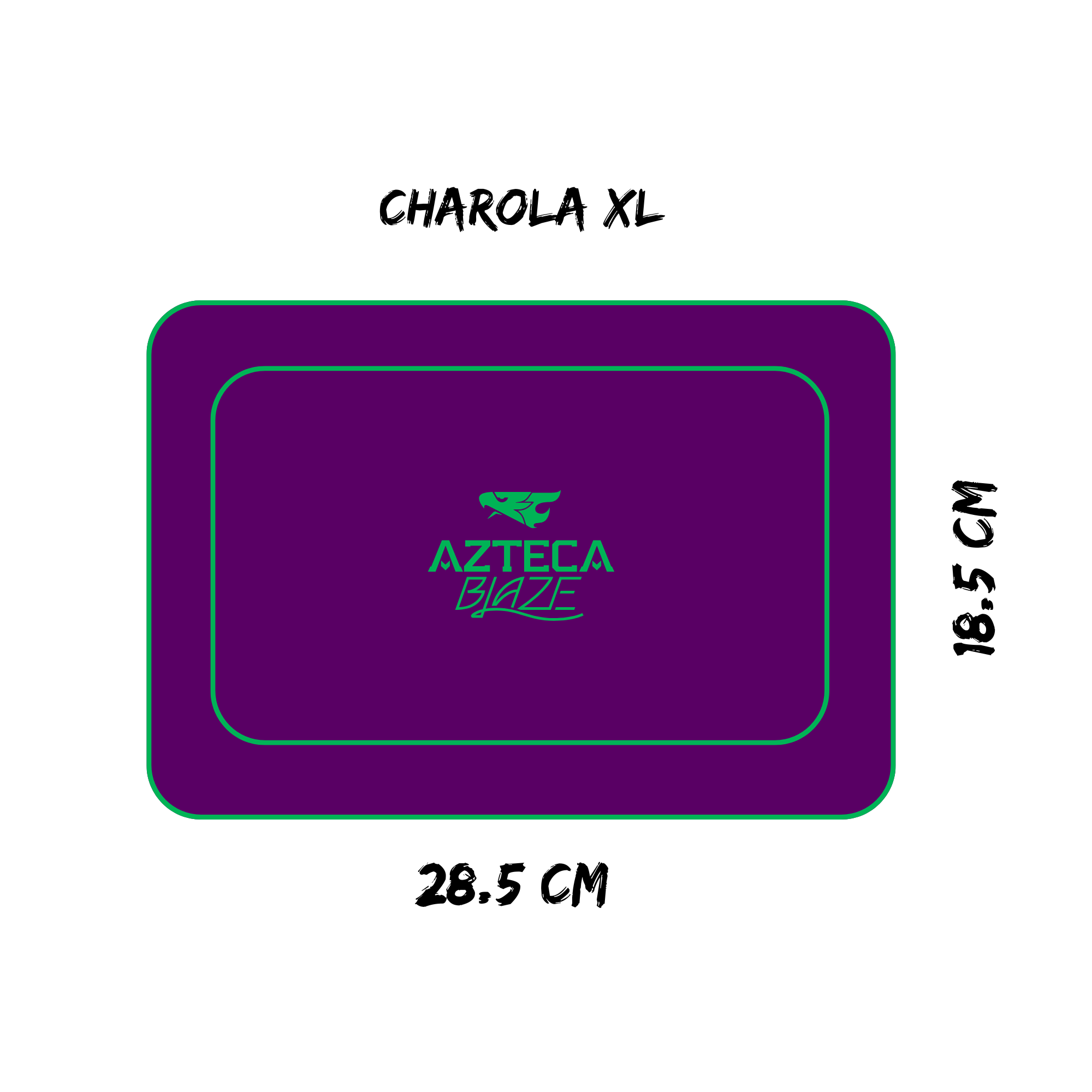 Charola XL AZTECA BLAZE