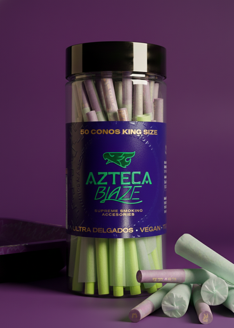 50 conos King Size Azteca Blaze